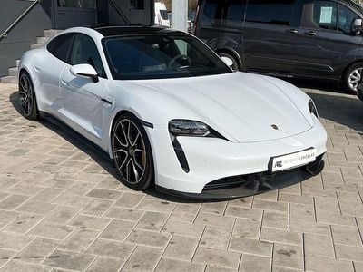 Gebraucht Porsche Taycan Turbo S 559 kW (761 PS) 2022 Weiß Limousine
