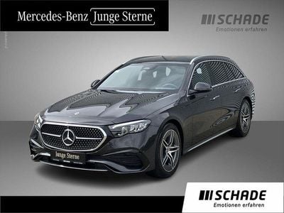 Grau Gebraucht 2024 Mercedes E300 AMG line Limousine | 52.450 € (Guter Preis)