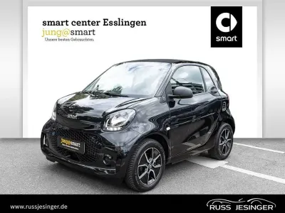 Gebraucht Smart ForTwo Coupé Passion 60 kW (82 PS) 2022 Schwarz Kleinwagen