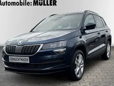 Brugt Skoda Karoq Style 150 HK (110 kW) 2022 Blå SUV