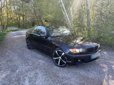 Gebraucht BMW 320 Cabriolet 170 PS (125 kW) 2004 Schwarz Cabrio