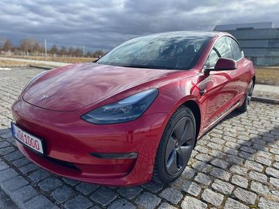 Rot Gebraucht 2021 Tesla Model 3 Limousine | 20.900 € (Fairer Preis)