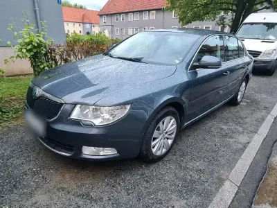Używany Skoda Superb 2008 Zielony Sedan/Limuzyna