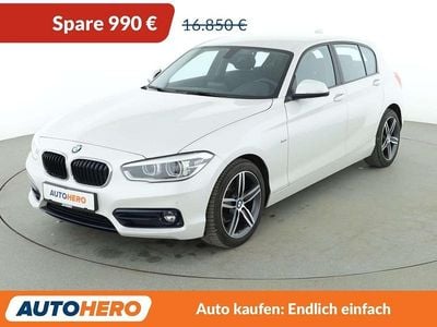 Second-hand BMW 118 Sport Line 136 CP (100 kW) 2016 Alb Hatchback