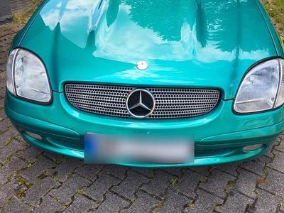 Gebraucht Mercedes SLK200 163 PS (119 kW) 2001 Grün Cabrio