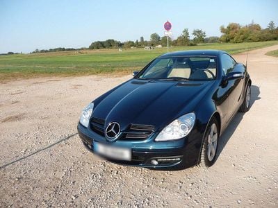 Gebraucht Mercedes SLK200 163 PS (119 kW) 2006 Blau Cabrio