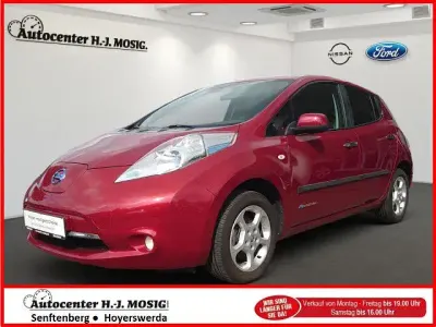 Gebraucht Nissan Leaf Acenta 80 kW (109 PS) 2013 Rot schwarz Kleinwagen