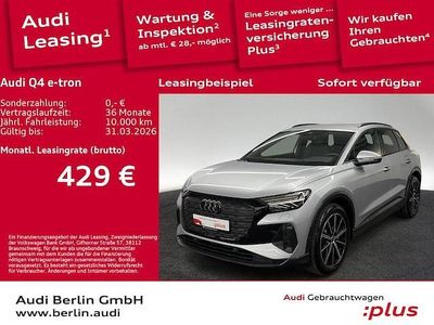 Florettsilber metallic Gebraucht 2025 Audi Q4 e-tron Ambiente SUV | 43.000 €