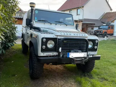 Gebraucht Land Rover Defender 2009 Weiß SUV