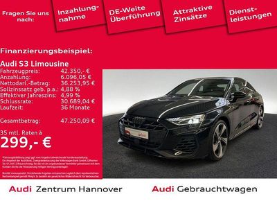 0e mythosschwarz metallic (metallic) Gebraucht 2024 Audi S3 Ambiente Limousine | 42.350 € (Guter Preis)