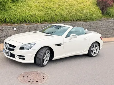 Gebraucht Mercedes SLK200 AMG Edition 1 184 PS (135 kW) 2012 Weiß Cabrio
