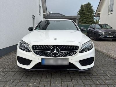 Usata Mercedes C250 AMG line 211 CV (155 kW) 2018 Bianco Berlina