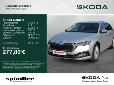 Gebraucht Skoda Octavia Style 150 PS (110 kW) 2022 Brilliantsilber metallic Kombi