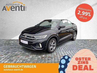 Gebraucht VW T-Roc Cabriolet R-line 150 PS (110 kW) 2025 Schwarz Cabrio