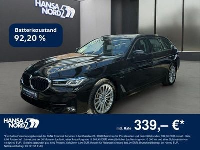 Second-hand BMW 530e 292 CP (214 kW) 2022 Negru Break