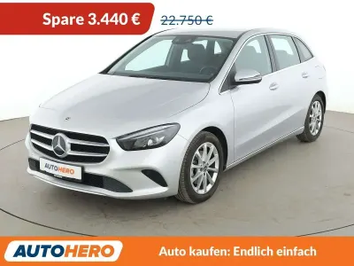 Gebraucht Mercedes B200 Progressive 163 PS (119 kW) 2020 Iridiumsilber Van / Kleinbus