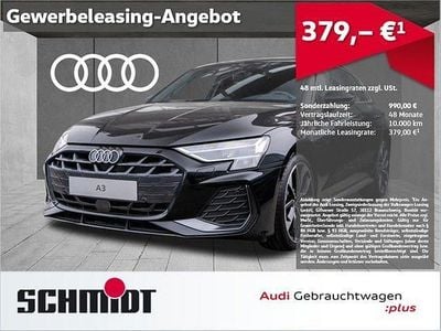 Gebraucht Audi A3 S-Line 150 PS (110 kW) 2025 Mythosschwarz metallic Limousine