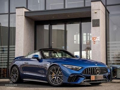 Gebraucht Mercedes SL63 AMG AMG 585 PS (430 kW) 2022 Blau Cabrio