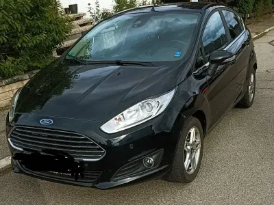 Gebraucht Ford Fiesta Titanium 101 PS (74 kW) 2015 Schwarz Kleinwagen