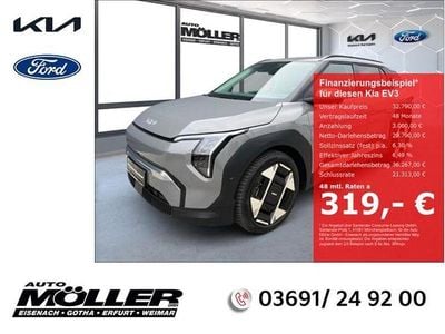 Gebraucht Kia EV3 Earth 150 kW (204 PS) 2025 Blau SUV