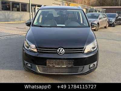 Gebraucht VW Touran Comfortline 105 PS (77 kW) 2011 Schwarz Van / Kleinbus