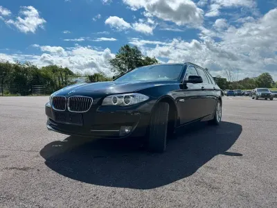 Gebraucht BMW 520 Sport Line 184 PS (135 kW) 2012 Schwarz Kombi