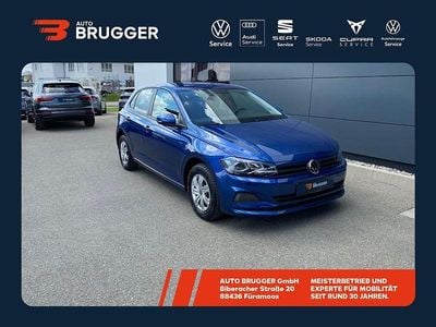 Usata VW Polo Trendline 80 CV (58 kW) 2021 Blu Utilitaria