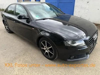 Gebraucht Audi A4 S-Line 190 PS (139 kW) 2008 Schwarz (metallic) Limousine
