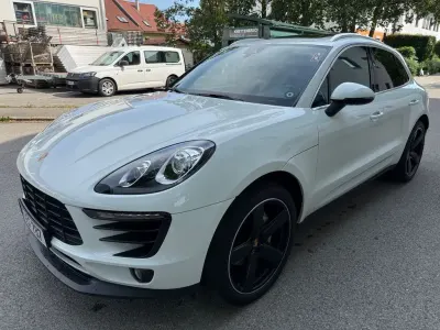 Gebraucht Porsche Macan 258 PS (189 kW) 2017 Weiß SUV
