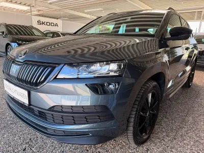 Gebraucht Skoda Karoq SportLine 190 PS (139 kW) 2019 : quarzgrau  metallic SUV