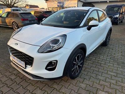 Gebraucht Ford Puma Titanium 120 PS (88 kW) 2021 Weiß Limousine