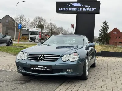 Gebraucht Mercedes SL500 306 PS (225 kW) 2002 Blau Cabrio