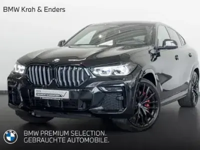 Gebraucht BMW X6 M50 Sport Line 530 PS (389 kW) 2023 Schwarz SUV