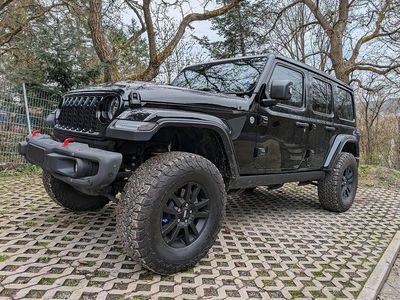 Usata Jeep Wrangler Unlimited Sahara 272 CV (200 kW) 2025 Nero SUV