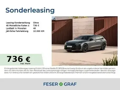 Neu Audi A6 e-tron Ambiente 269 kW (367 PS) 2026 Daytonagrau perleffekt Kombi