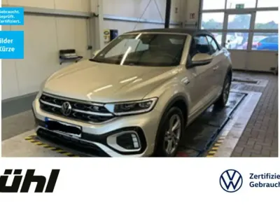 Gebraucht VW T-Roc R-line 150 PS (110 kW) 2022 Ivory silver metallic SUV