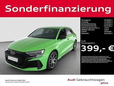 Gebraucht Audi RS3 Sportback Ambiente 400 PS (294 kW) 2025 Kyalamigrün Kleinwagen