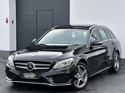 Schwarz Gebraucht 2015 Mercedes C400 AMG Kombi | 24.800 € (Teuer)