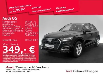Gebraucht Audi Q5 Basis 204 PS (150 kW) 2024 Brillantschwarz SUV