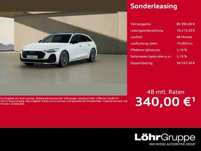 Ny Audi S5 Sport 367 HK (269 kW) 2025 Hvid Stationcar