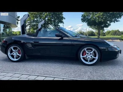 Gebraucht Porsche Boxster S 252 PS (185 kW) 2000 Schwarz Cabrio