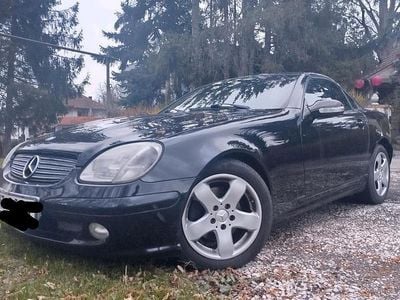 Gebraucht Mercedes SLK230 197 PS (144 kW) 2000 Schwarz Cabrio