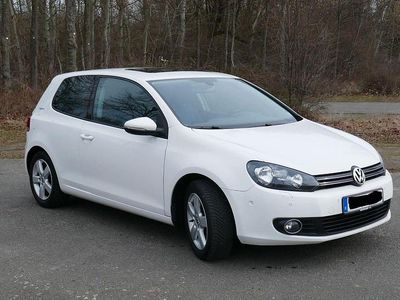 Usata VW Golf VI Team 122 CV (89 kW) 2010 Bianco Utilitaria