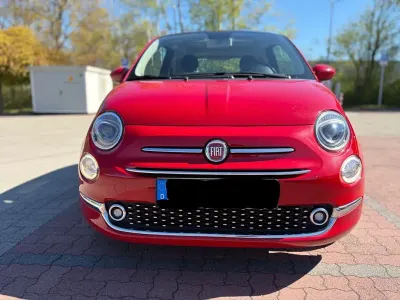 Second-hand Fiat 500 Lounge 69 CP (50 kW) 2019 Roșu Hatchback