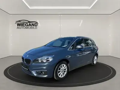 Gebraucht BMW 220 Active Tourer Luxury Line 190 PS (139 kW) 2015 Grau Van / Kleinbus