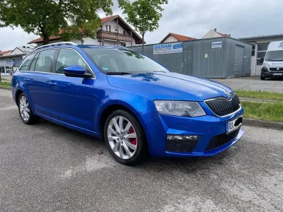 Gebraucht Skoda Octavia RS 184 PS (135 kW) 2014 Blau Kombi