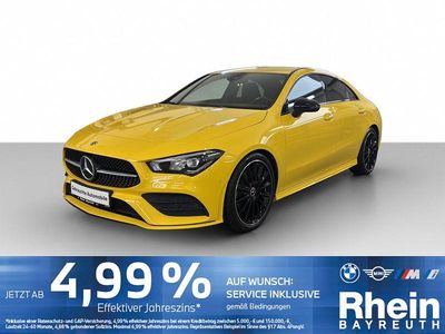 Gebraucht Mercedes CLA200 AMG line 150 PS (110 kW) 2020 Gelb Limousine