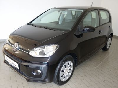 Gebraucht VW up! move up! 60 PS (44 kW) 2019 Schwarz metallic Kleinwagen