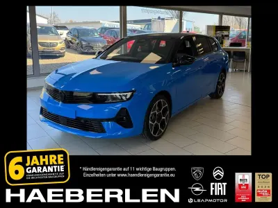 Neu Opel Astra 131 PS (96 kW) 2025 Athletik blau (metallic) Kombi