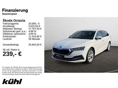 Gebraucht Skoda Octavia Style 150 PS (110 kW) 2022 Candyweiß Kombi